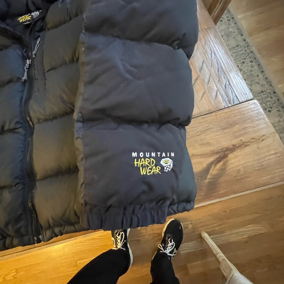 MOUNTAIN HARDWEAR SUBZERO MENS XL PTP 27 NO FLAWS BLACK WAIST CINCH CLEAN SUB - Picture 2 of 8